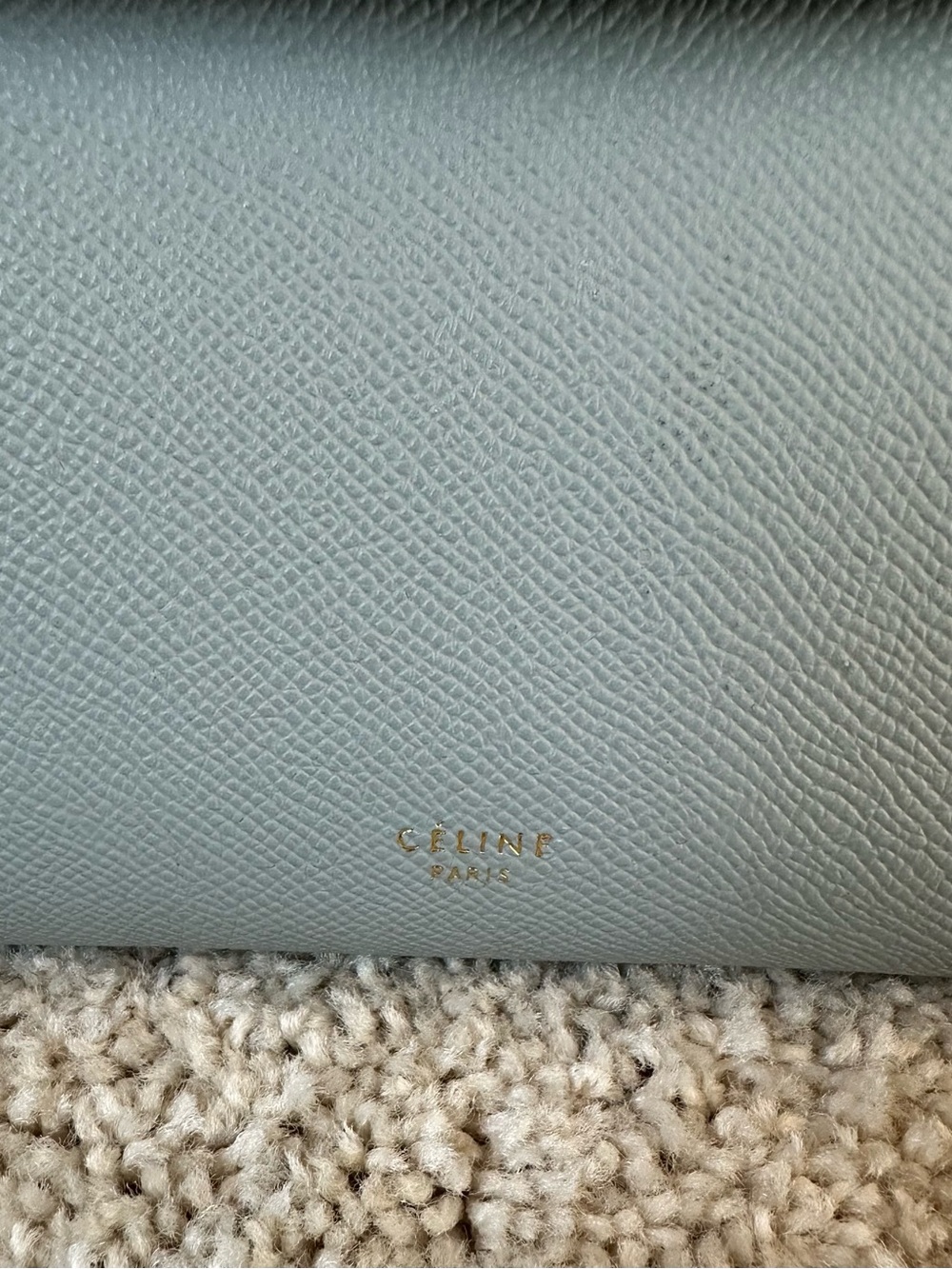 Celine Micro Belt Bag – Light Blue / Blue Gray - Picture 2 of 14
